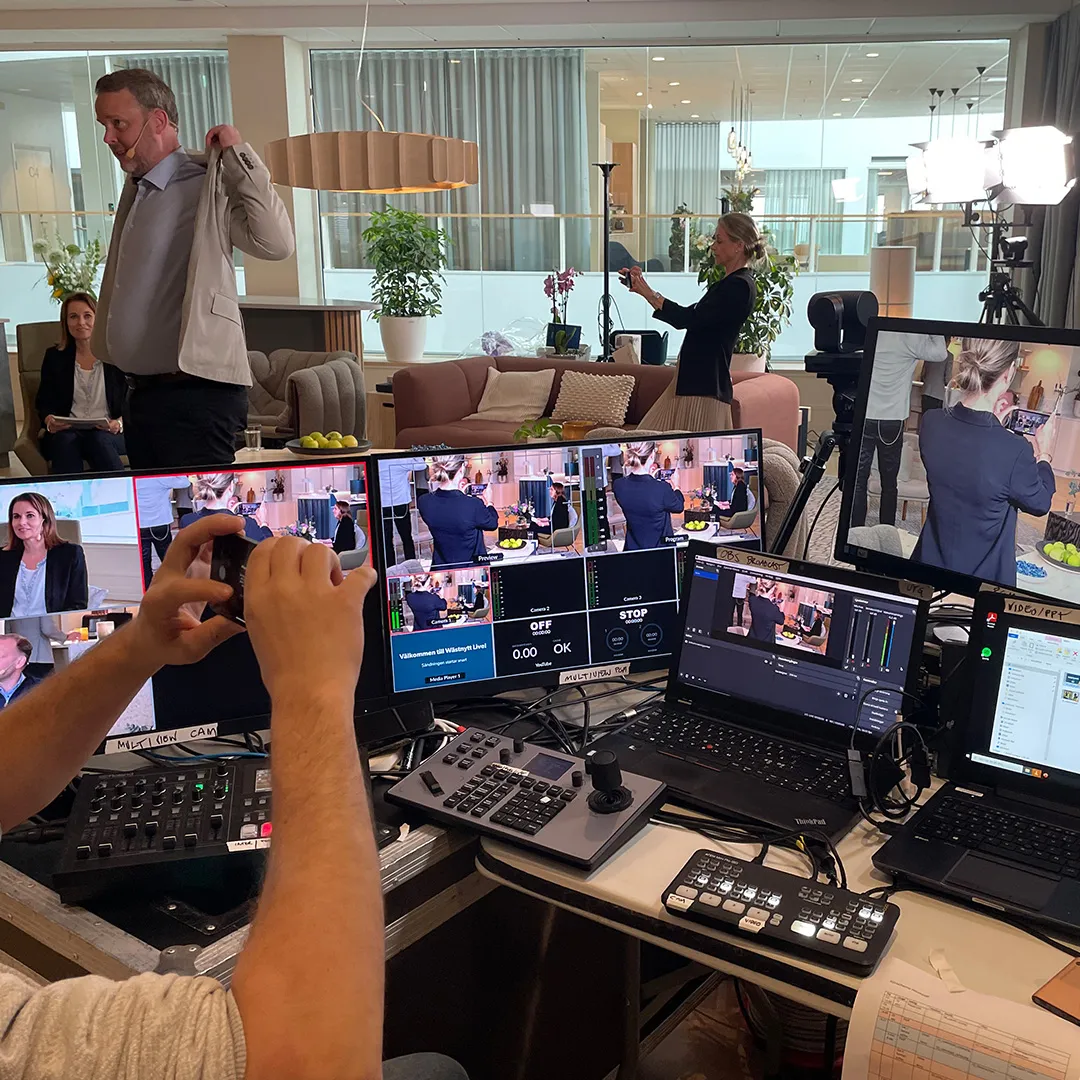 Livestreaming från ditt kontor