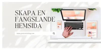 Fängslande hemsida med modern design